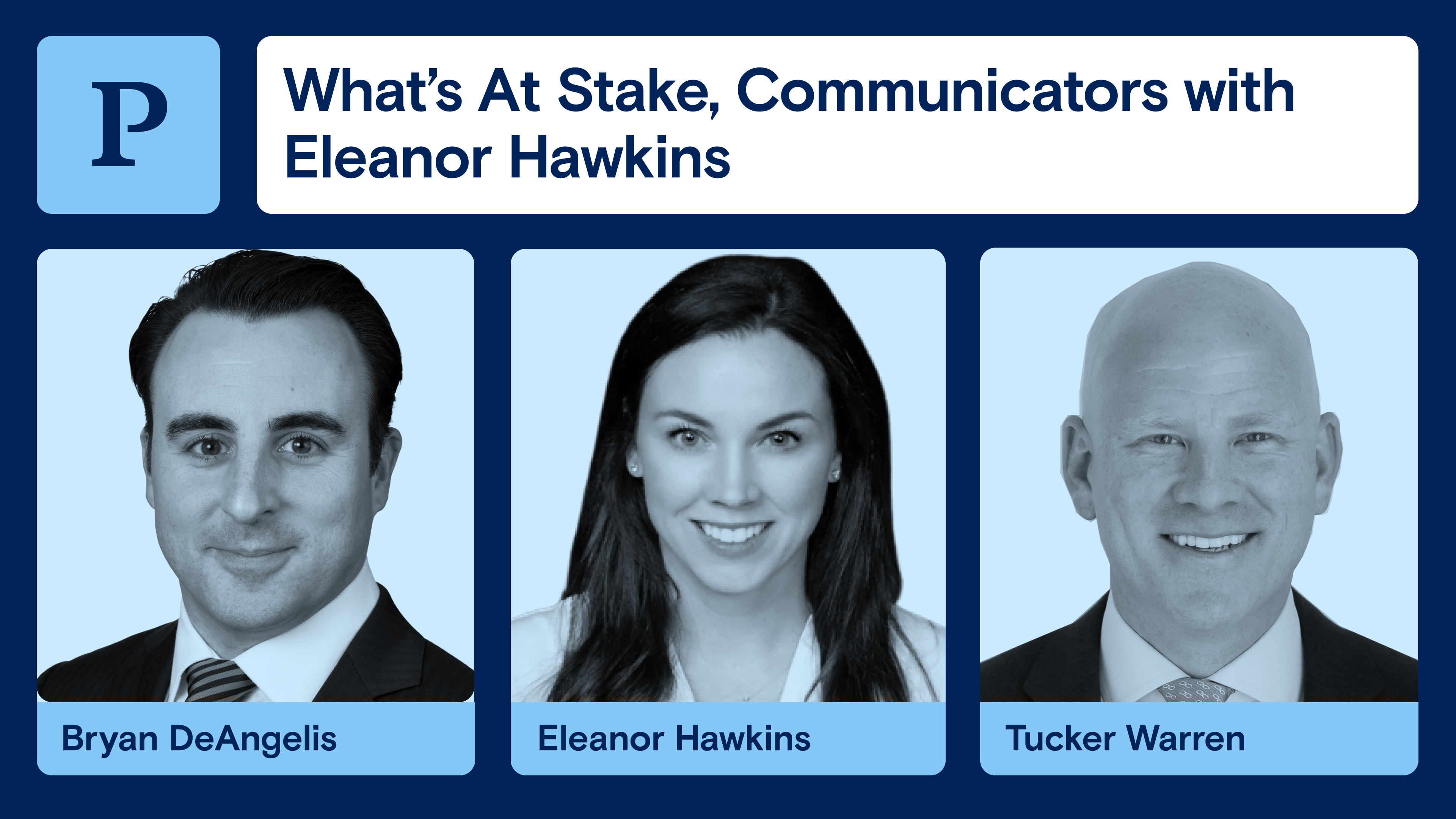 Explore the latest communication trends and strategies with special guest Eleanor Hawkins on the What's At Stake podcast