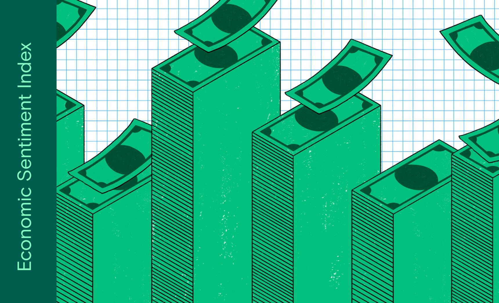 Economic sentiment declines alongside a decrease in overall economic confidence